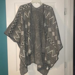 Charlotte Russe Poncho Sweater